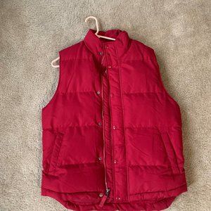 Red St. John's Bay Puffer Vest